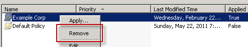 exchange-2010-email-address-policies-22 Removing an email address policy