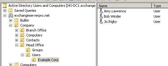 exchange-2010-email-address-policies-25 Example Corp users in their OU